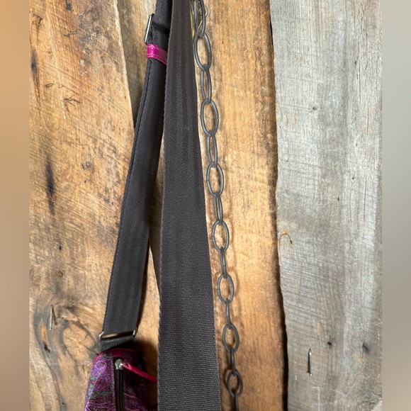 Etro Purple Paisley Shoulder Bag - Picture 14 of 15